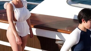 Naughty Cruise MILF Parte 1: La aventura intensa de una MILF de lujo