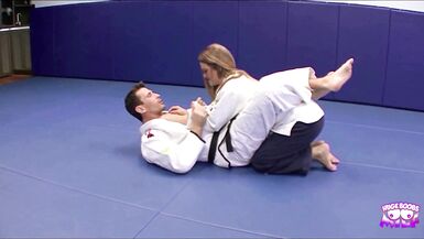 Manuel Ferrara plows Megan Fenox's tight cunt with his big natural tits