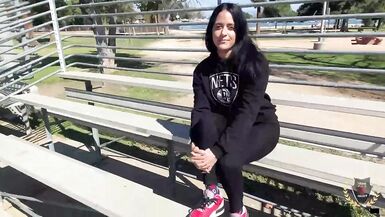 Yolanda Yamz takes on Rome Major's big black cock in wild outdoor forest sexcapade