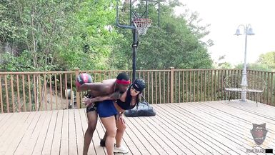 Monica Santhiago and Rome Major get down and dirty in the courtroom!