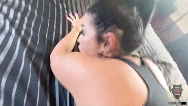 Monica Santhiago and Rome Major get down and dirty in the courtroom!