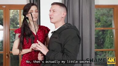 Lacy Lamarr loves getting her skinny body smashed hard by Charlie Dean's big hard cock