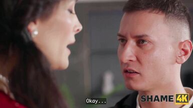 Lacy Lamarr loves getting her skinny body smashed hard by Charlie Dean's big hard cock