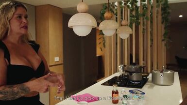 Kata Sanchez demands a glass of semen for a curvy beauty treatment from Tommy Jackson