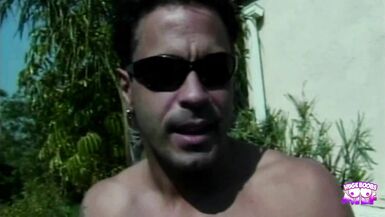 Victoria Style gets drilled hard in the field and takes a hot load in her mouth