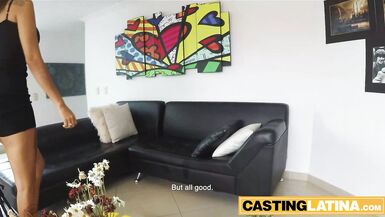 Mila Garcia's casting couch audition: Curvy MILF craves fame and gets it!