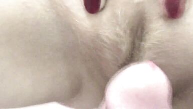 Konstanzia and Penis73 take turns on their man's big cock in a wet and wild bedroom fuckfest