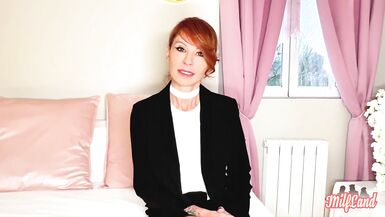 Emma Rubis, a busty redhead, is a hot amateur MILF who loves to get pounded