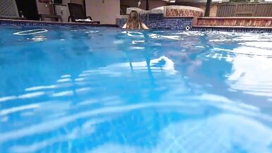 Alevalsex and Dweybigass take a wild ride in the water with a horny MILF with a huge ass