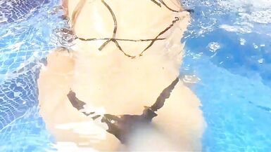 Alevalsex and Dweybigass take a wild ride in the water with a horny MILF with a huge ass