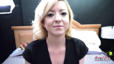 Watch Keyton's tattooed MILF ass tease and slow stroke Jeff's dick with her rimming skills!