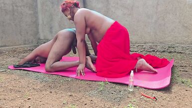 Nilmini Sheron and Dushantha Don take turns deepthroating and fucking their boss's huge Indian cock