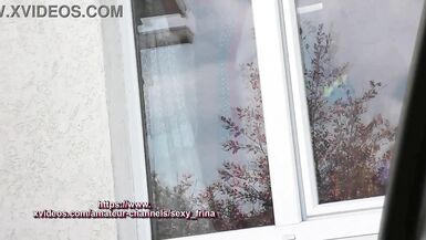 Konstanzia & Penis73 get naked in public without any panties and bra