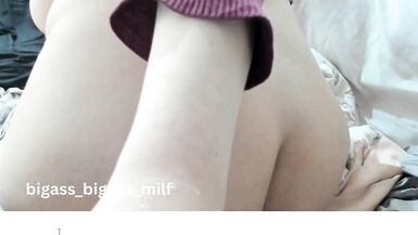 Watch curvy MILF with huge tits & puffy nipples get doggystyled and blown