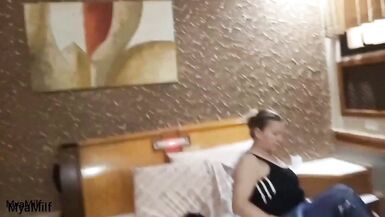 Fabinho Costha can't resist Mya Milf's leggings and hot body in a steamy gym sex romp
