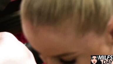 Subil Arch & Jake Jace swap Nikki Delano's pussy & ass in MILFs Day video