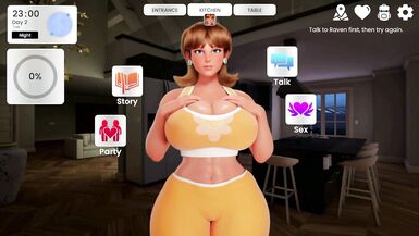 Busty hentai babe invites her friend over for a wild sex party with me! - 15 image