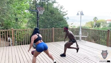 Monica Santhiago and Rome Major deepthroat and fuck in the courtroom - 1 image