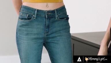 Kenna James Rips Her Pants While Little Puck Gets Pounded Hard And Deep