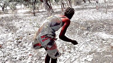 Masckedclub1 & Sexyrita - First time homemade porn with curvy village couple