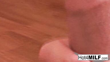 June Summers takes a hot creampie from Dino Bravo