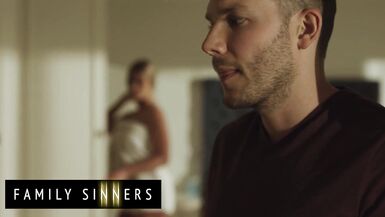 Codey Steele and Rachael Cavalli engage in a hot threesome with their son-in-law's throbbing cock