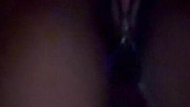 Pierced Passion's big tits bounce as she takes hard backshots and squirts all over Mr Fukit's massive cock