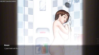 Stepmom Summertime Saga joins her stepson for a steamy 3D masturbation session - Summertime Saga 25 By DarkCookie