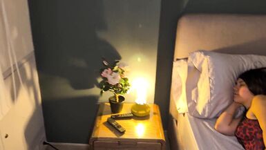 Mr James wakes up stepdaughter with his big booty and huge latina ass