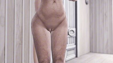 Caught in the shower with a young man, this anime babe gets naughty with her young man - 8 image