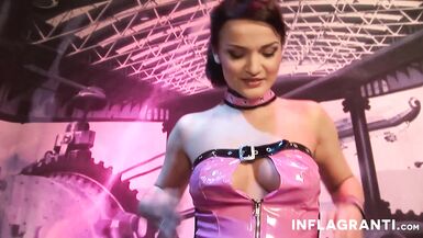 Deutsche MILF Domina Striptease: POV Spanking and Fingering