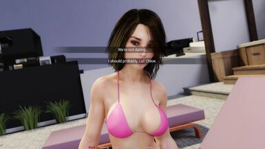 Hot MILF Gives Me a Handjob Under the Table - PC Game with Big Boobs and Busty 3D Action! - 2 image