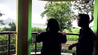 Watch Mampi's Indian wedding anniversary as she deepthroats like a pro & gives a risky handjob