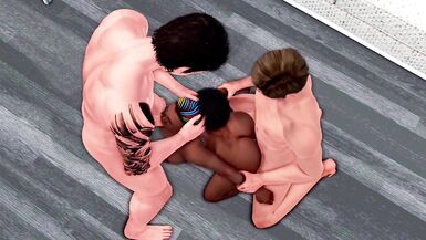 Hot MILF and Redhead play a hot game of 3D porn & dating in Episode 267 of Max's Life