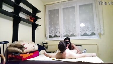 Miissoo and My Little Rice Bunny have a steamy threesome in the bedroom