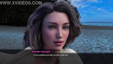 Yuri, the Nudist MILF, gets fingered on the beach in Breeze of Passion 08!