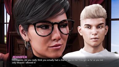 Watch Yuri dominate her man with her curvy body and massive tits in Lost Love #39