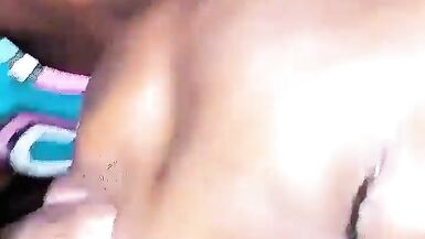 Sexyrita and Masckedclub1 get wet and wild with BBCs