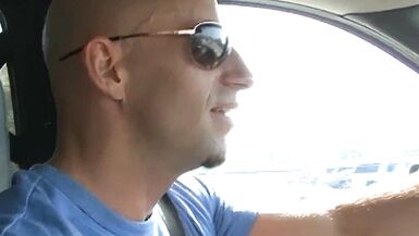 Slave Jeremy nails busty Tanned MILF Demi Delia for a steamy orgasm and cum facial