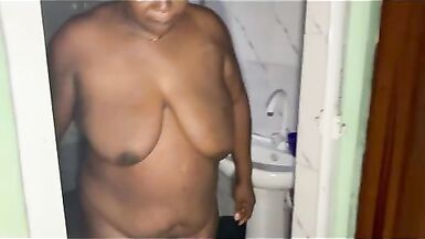 Chubby MILF gets her pussy cleansed & fucked hard in doggystyle position - 15 image