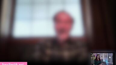 Jeny Smith gets a tutor to practice her English & ends up masturbating in front of him on webcam!