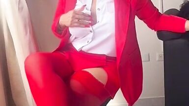 Stepmom Izoka1 helps her client with his self-esteem by giving him a taboo pussy massage