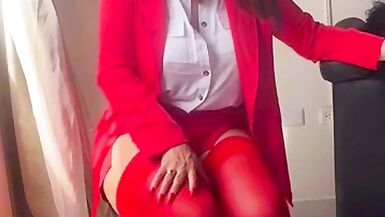 Stepmom Izoka1 helps her client with his self-esteem by giving him a taboo pussy massage