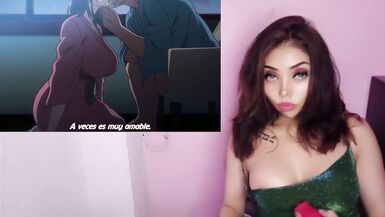 Stepmom with huge natural tits gets a stranger's hard cock in the bathroom - Natsuzuma 2
