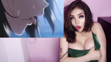 Stepmom with huge natural tits gets a stranger's hard cock in the bathroom - Natsuzuma 2