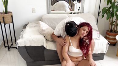Watch Dahiann and Elenafox1 teach each other how to pleasure each other's tight pussy with massage and orgasm - 1 image