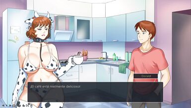 Sieh zu, wie Milf Plazas enge Muschi, Arsch und Mund in einem dampfenden Hentai-Game mit Sperma gefüllt werden