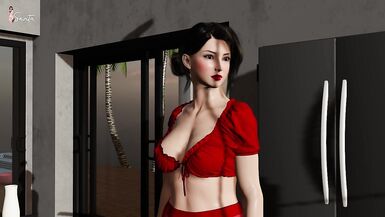 Esposa infiel se llena el coño y el culo de semen en trío gangbang 3D