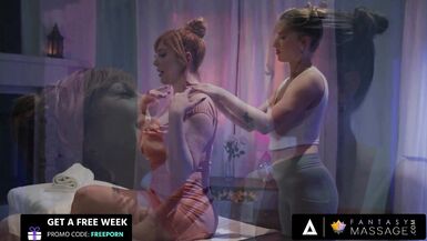 Lauren Phillips reçoit un massage hardcore et une gâterie de chatte juteuse - un fantasme de réalité !