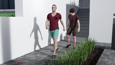 泳池派对上的徐娘半老：狂野的旅程与丰满的 3D 动作！